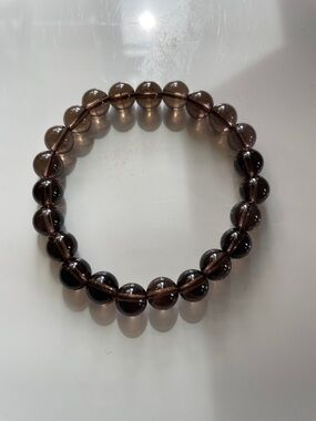 Smoky Quartz Crystal Bracelet